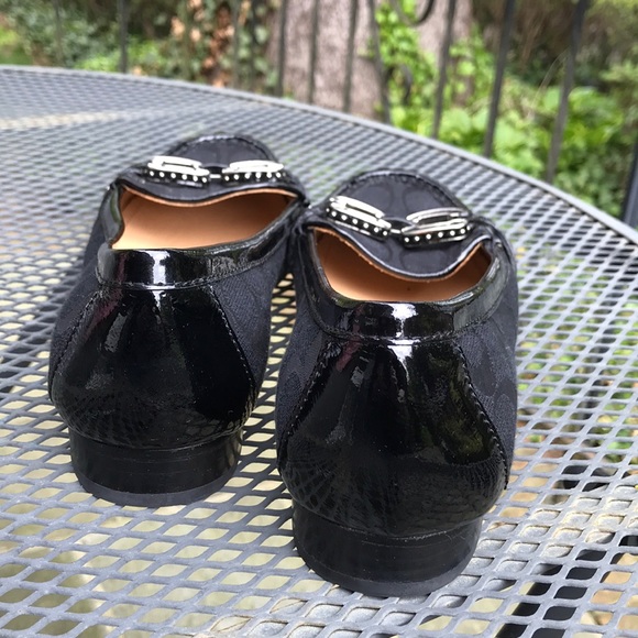 Coach Signature Cloth Loafers - Picture 2 of 5